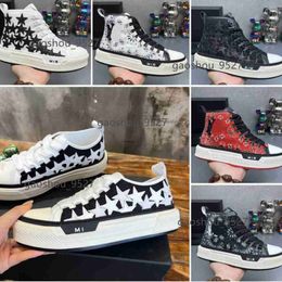 baskets Hommes amari High amirl TOP amirlies Canvas am Baskets amis SKEL imiri LOW amiiri cuir ma1 haute qualité STARS top chaussures COURT Taille 39-46 UST1