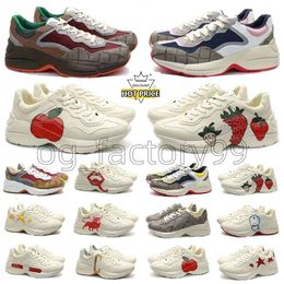 baskets hommes chaussures aguucciliesss chaussures de créateur multicolore beige formateur mode impression cuir plate-forme sneaker vintage chaussures dames chaussures baskets décontractées