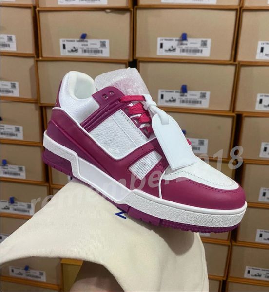 Baskets hommes chaussures femmes 2024 chaussures de luxe printemps décontracté à lacets bout rond chaussure de luxe Italie baskets chaussures de course classiques confortable respirant taille 36-45 E19