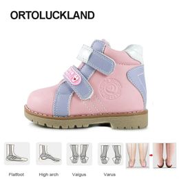 Sneakers Ortoluckland Babyschoenen Meisje Peuter Orthopedische Casual Laarzen Voor Kinderen Jongens Lente Herfst Hardloopschoenen Met Ortic Binnenzool 231201