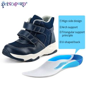 Sneakers Princepard Footwear Girls Orthopedic Sneakers met Arch Support Corrective Insole Autumn Spring Boys Sport Running Casual Shoes