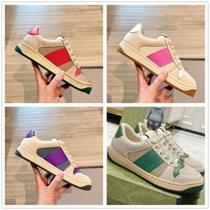 Sneakers_Sale glides Old Dirty Womens Platform Sneakers For Women Trendy Shoes Men Designer Trainers Strawberry Shoe A10 5