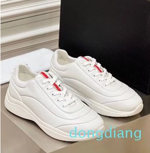 Baskets chaussures en cuir de veau coureur sport à lacets baskets fête mariage confort Skateboard marche vente en gros chaussures