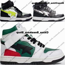 Sneakers Maat 12 A Bathing Ape Block Sta 93 Hi Heren BapeStaes Schoenen Geel Casual Zapatillas Dames Wit Us12 Designer Us 12 Trainers Eur 46 Jeugd Skate Tennis Kid