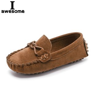 Sneakers Maat 2135 Baby Peuter Schoenen Lente Zomer Kinderen Zachte PU Leer Casual Schoenen Jongens Loafers Meisjes Mocassins Schoenen 230705