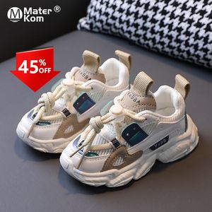 Sneakers Size 2136 Baby Toddler Shoes for Boys Girls Breathable Mesh Petit enfants décontracté Children Nonslip Sport Tenis 230812