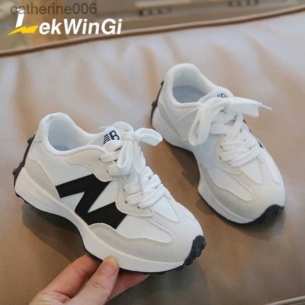 Zapatillas de deporte talla 26-35, zapatos para niños, moda para niños, zapatos deportivos para niños, zapatos para correr de cuero PU para niños, zapatos impermeables para niños, zapatos informalesL231106