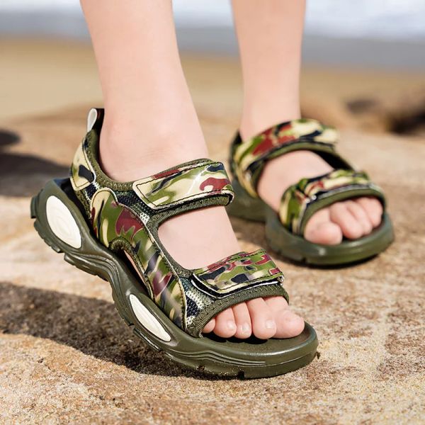 Sneakers Summer Kids Boy Camouflage Sandales Open Toe Childre