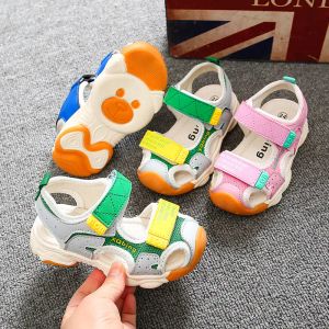 Zapatillas de deporte, novedad de verano, sandalias para niños y niñas, zapatos informales de suela suave para niños, zapatos para bebés, sandalias de playa para niños