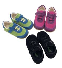 Sneakers Tipsietoes Brand Hoogwaardige mode echt leren kinderen Kinderschoenen voor jongens en meisjes 2023 Autumn Barefoot 230823