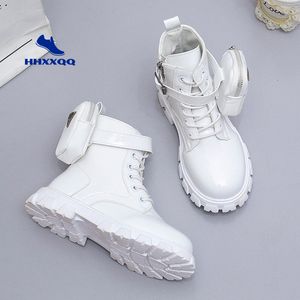 Sneakers winter kinderen schoenen pu lederen waterdichte pluche laarzen kinderen sneeuwmerk meisjes jongens casual mode 230208