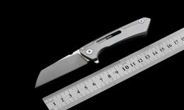 SNECX BUSTER couteau pliant lame D2 manche en acier inoxydable, couteau à fruits utilitaire de camping en plein air EDC outil 7048239
