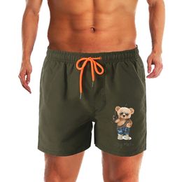 Snipe teddyberen shorts Heren Swimwear Beach Shorts Surf Board Shorts Gym Racing Sportwear Swimsuit Zomer op korte termijn zwembroek