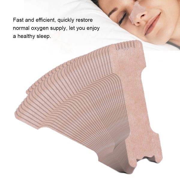 Cessation du ronflement 100 pièces Bandelettes anti-nasales pour respirer dans le bon sens Aider à respirer Réduire un meilleur sommeil Respiration plus facile 221121
