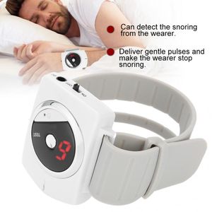 Arrêt du ronflement Intelligent Snore Gone Bracelet Biocapteur Rayon Infrarouge Lointain Arrêt Anti Montre Aide au Sommeil Anti 221121