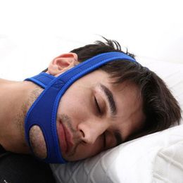 Snuring Stoping Neopreen Anti Snore Stop Chin Strap Belt Apnea JAW Oplossing Slaapsteun Verstelbaar 221130