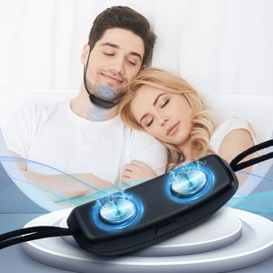 Arrêt du ronflement Dispositif anti-ronflement intelligent EMS Pulse Stop Ronflement Solution efficace Ronflement Aide au sommeil Réduction du bruit Soins du sommeil 230419