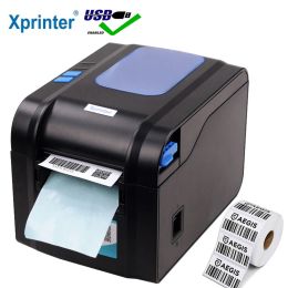 Snoring Xprinter 80mm Étiquette thermique IMPRIMANCE DE PRINTINGE RÉCONNATION DU CODE QR Autocollant Hine 365B 370B Impression Bluetooth USB