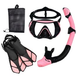 Snorkelduikmasker en -bril Zwemslangenset Volwassene, unisex y240321