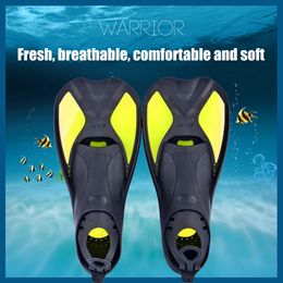 Snorkelende duikvinnen verstelbaar comfort zwemmen antislip antislip professionele duik voor volwassen kinderapparatuur 240410