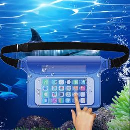 Snorkel, natación, bolso de teléfono móvil impermeable a prueba de lluvia para hombres y mujeres a la deriva, bolsa de hombro de buceo universal de manantía caliente DDMY3C
