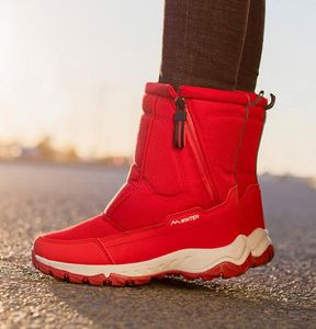 botas de nieve mujeres engrosadas hombres de las mujeres con aislamiento de felpa antideslizante hombres impermeables tubo corto zapatos de algodón grandes zapatos atléticos dhgate descuento moda