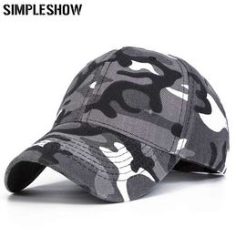 Sneeuw camo baseball caps mannen zomer mesh cap tactische camouflage hoed voor mannen vrouwen hoge kwaliteit bot masculino papa hoed caps