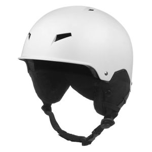 Casque de neige avec cache-oreilles détachable pour hommes et femmes, lunettes de Snowboard, sangle fixe, sécurité, sport de ski, 240111