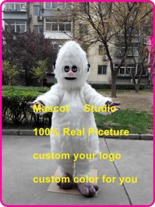 Sneeuw Monster Mascotte Kostuum Custom Adult Size Cartoon Karakter Kits Mascotte Carnaval Costume41568