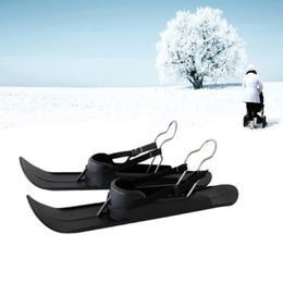 Sneeuw Slee Board Universele Ski Plaat Slee Skiplank Rodel Winter Sneeuw Slee voor Kinderwagen Loopfietsen 231225