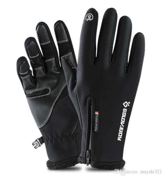 Les gants de ski de sport de neige touchent SN étanche du ski de ski