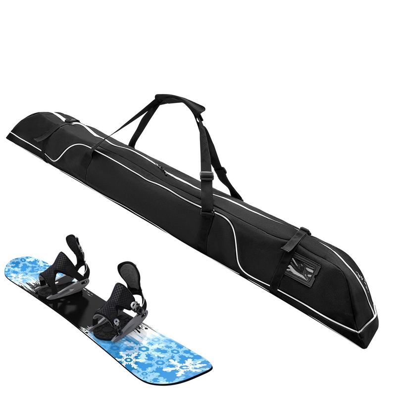 Snowboard väska skidpåse 192 cm 172 cm snowboardväska med handtag oxford tyg vattentätt slitbeständiga skidstillbehör förvaringspåsar