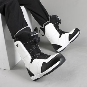 Snowboards Botas de esquí Zapatos de snowboard para adultos BOA Modelos con hebilla de alambre Zapatos de esquí de uso rápido Hombres y mujeres Equipo de esquí Botas antideslizantes cálidas 230925