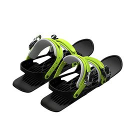 Snowboards Skischoenen Kinderen/volwassenen Mini-skischaatsen voor sneeuw Het korte skiboard Snowblades Verstelbare bindingen Draagbare skischoenen Snowboard 231010