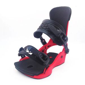 Snowboards Skis personnalisé classique Durable rouge Snowboard chaussures de Ski fixations taille S M L 231010