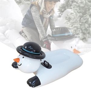 Snowboards Ski's Sneeuw Sneeuwpop Opblaasbaar Dikker Herbruikbare buis Mooi Slee Sport Cirkel Slijtvast Koudebestendig Handvat Buiten 231021