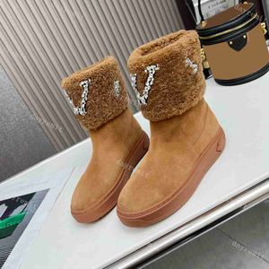 Botas Snowdrop, botas de diseñador para mujer, botas de nieve, botas de piel, botas cálidas de invierno, botas de moda de piel de oveja suave, tobillo marrón negro peludo