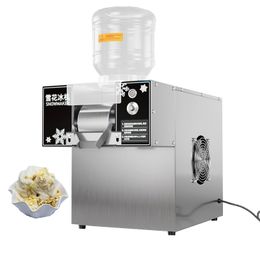 Sneeuwvlokijsmachine Kleine sneeuw Continu gekoelde melk Mango Bingsu Scheerapparaat Smoothie Crusher