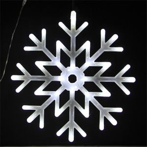 Flocon de neige guirlande lumineuse lampe LED décoration de fée de neige pour arbre de Noël centre commercial en plein air 40 cm décor de festival étanche 2011284T