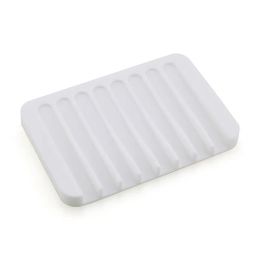 Jabonera con desagüe Jabonera de silicona para ducha Baño Autodrenante Cascada Jabonera Salida de fábrica