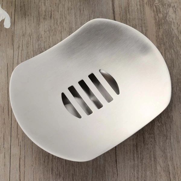 Jaboneras Soporte de metal Soporte para jabón Bandejas para bañera Tina Jabonera Ducha Contenedor de acero inoxidable Soporte para jabón para baño Caja de jabón 231024