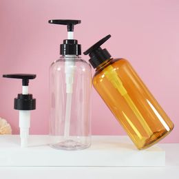 Soap Dispenser Bottle Set badkamer vloeistof navulbare shampoo douchegel bottle lotion druk op lege lege container