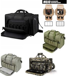 SoarOwl Tactical Gun Range Bag Schieten Plunjezakken voor pistolen Pistolen met afsluitbare ritssluiting en robuuste antislipvoeten Q07215865380