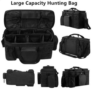 SoarOwl Tactical Gun Target Bag Pistool Schieten Duffel Grote capaciteit 600D Stof Waterdicht en draagbaar Jachtbereik 240127