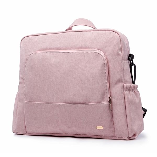 Soboba sac à langer rose imperméable pour soins de bébé sac à dos à couches multifonctionnel de grande capacité sac de voyage avec 2 sangles 220514