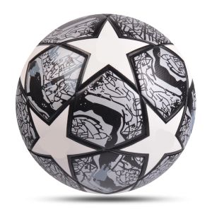 SOCCER 2021 OFFICIELLE TIME 5 Taille 4 Soccer Ball Premier High Quality Out sans couture d'équipe d'équipe Balls Football Training League Topbol Topu