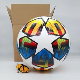 Soccer 2022 Match Soccer Ball Taille 5 PU de haute qualité PU SEAVERS SEAVER TRACING BOLLS DE FOOTBALL
