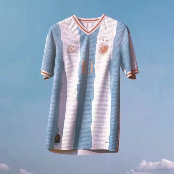 Soccer Argentine Football Shirt Jersey Gold Anniversary en stock Jersey