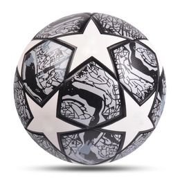 Ballon de football taille officielle 5 taille 4 ballons de match d'équipe de but de haute qualité Ligue d'entraînement de football sans couture futbol topu 231225