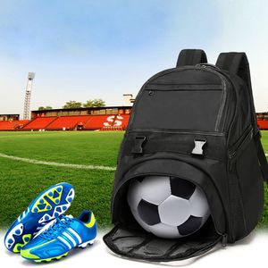 Ballon de football Pack Sac Formation Sacs Profession basket-ball Gym Sac À Dos Durable Étanche noir bleu couleur balle sac Q0705